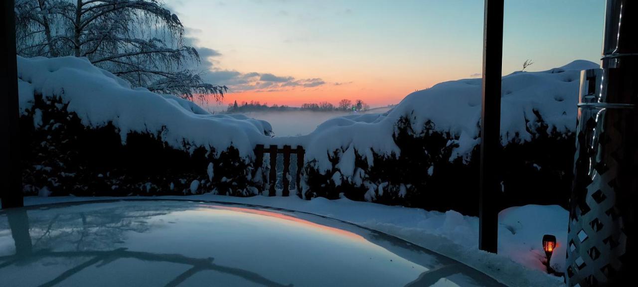 Au Chalet Bain Nordique Neuf Independant Calme Assure Haselbourg Εξωτερικό φωτογραφία